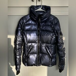 SAM Women's Metallic Puffer Jacket